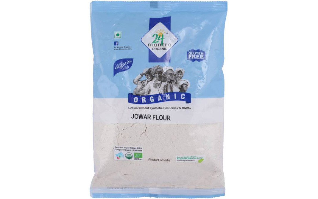 24 Mantra Organic Jowar Flour    Pack  500 grams